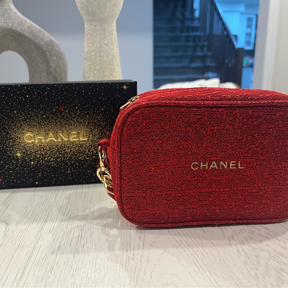 Chanel Red Crossbody Bag